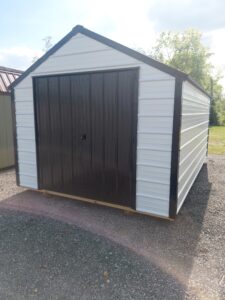 A Frame Economy Metal  Shed-image