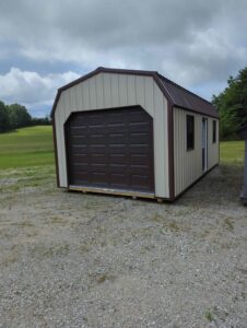 Metal Bargain Barn w/Garage Door Option-image
